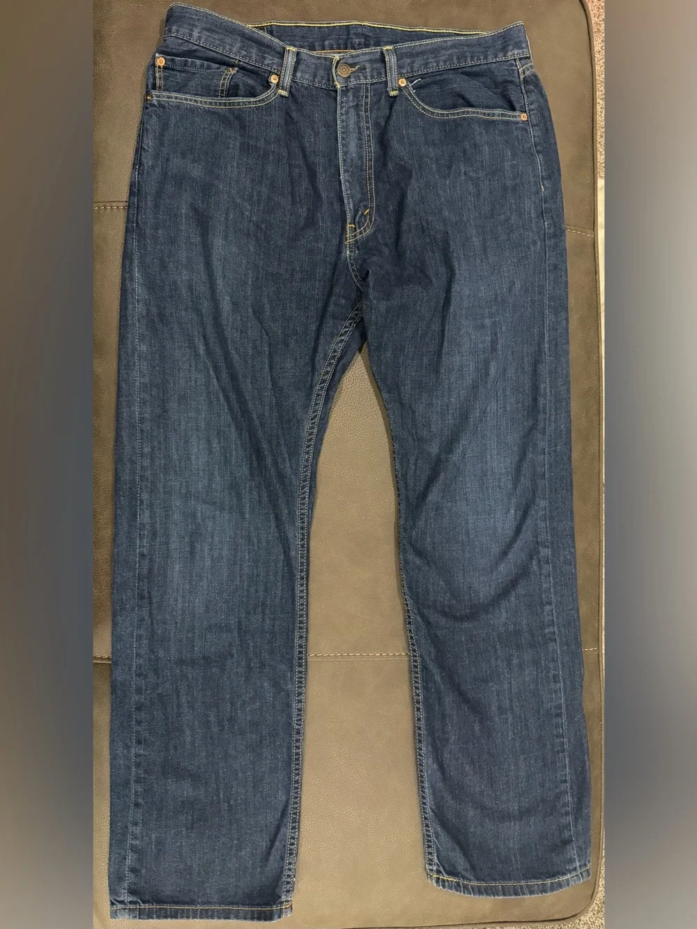 Levi’s 505 Men's Dark Blue Straight-Leg Jeans